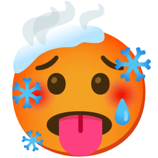 Снежный ком emoji 🥵