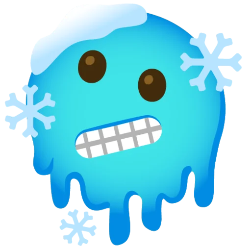 Снежный ком emoji 🫠