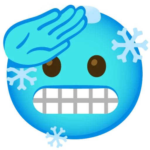 Снежный ком emoji 🫡