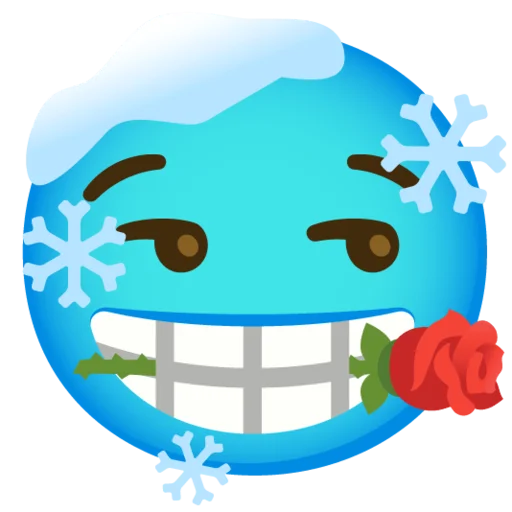 Снежный ком emoji 🌹