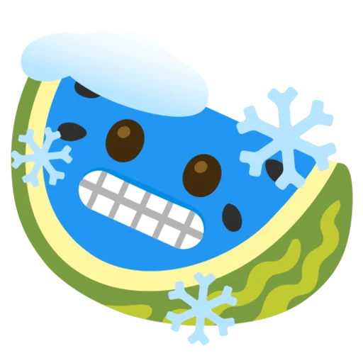 Снежный ком emoji 🍉