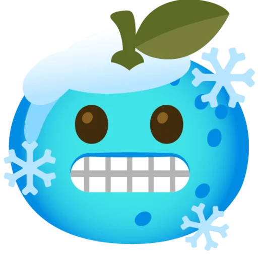 Снежный ком emoji 🍊