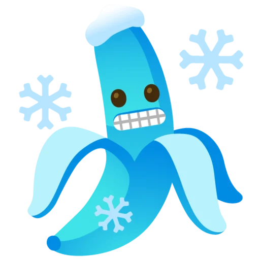 Снежный ком emoji 🍌