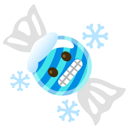 Снежный ком emoji 🍬