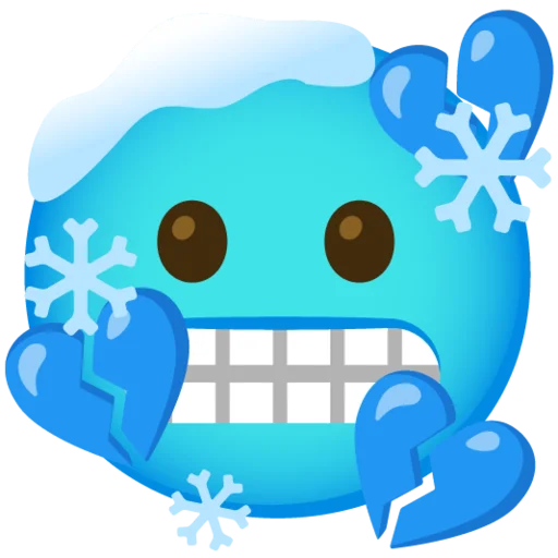 Снежный ком emoji 💔