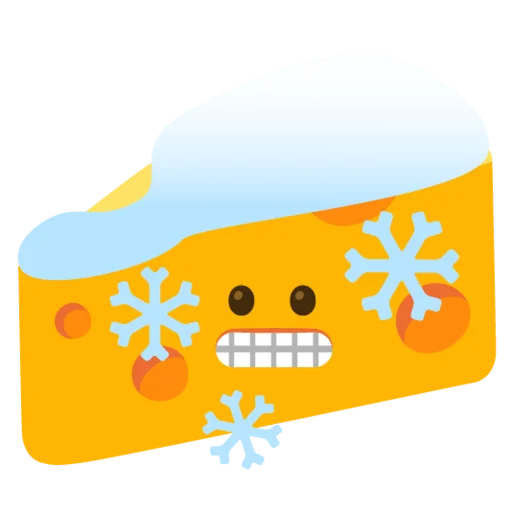 Снежный ком stiker 🧀