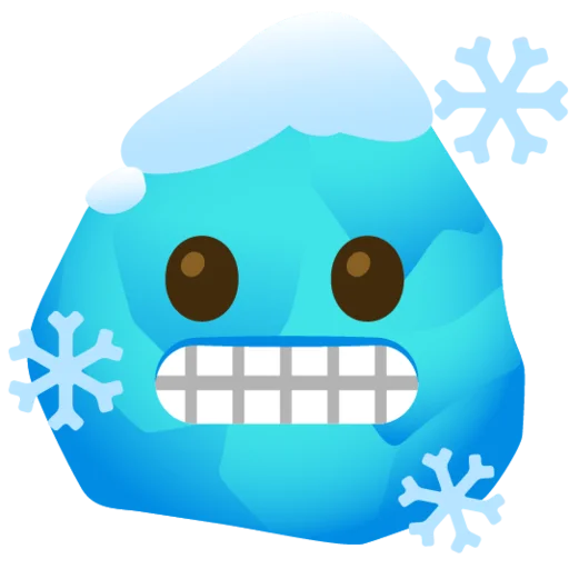 Снежный ком emoji 🪨