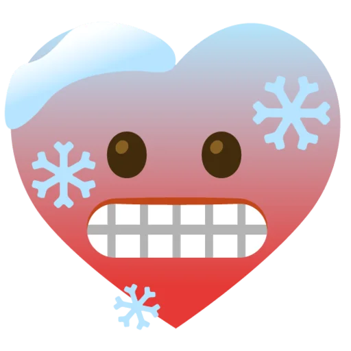Снежный ком emoji ♥