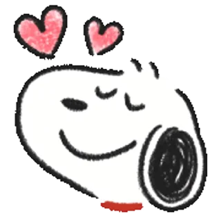 Snoopy Drawn☆ sticker ❤️