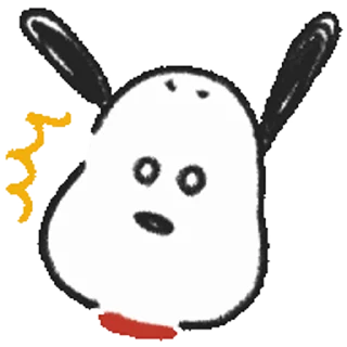 Snoopy Drawn☆ stiker 🫥