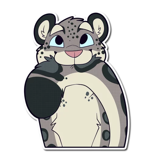 Snow Leopard emoji 😺