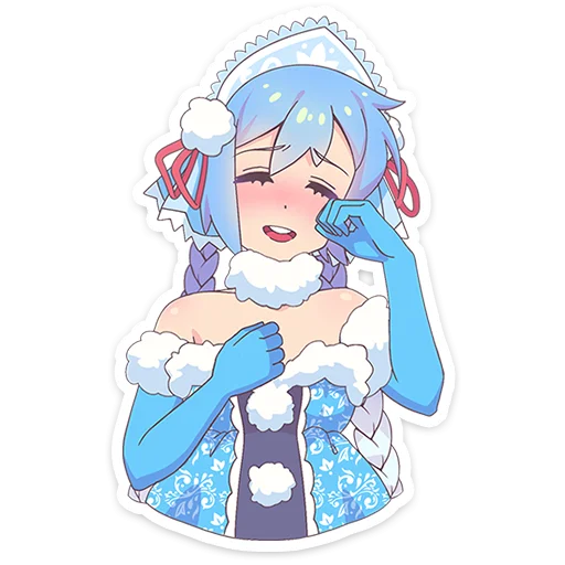 Снегурочка Юко emoji 🥲