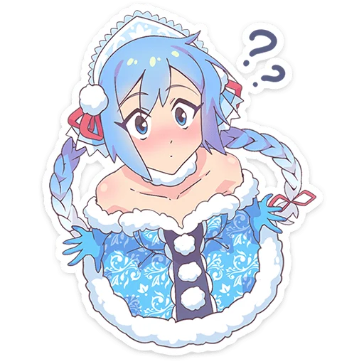 Снегурочка Юко emoji ❓