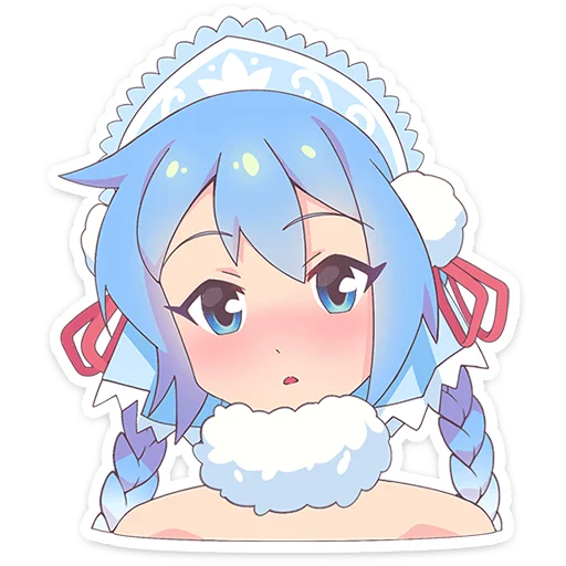 Снегурочка Юко emoji ☺️