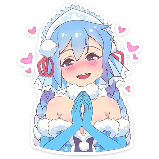 Снегурочка Юко emoji 🙏