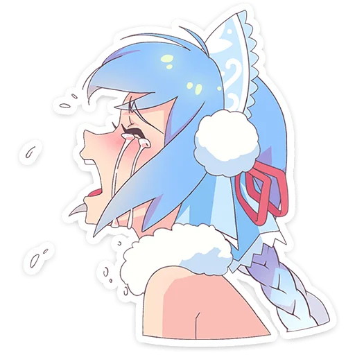 Снегурочка Юко emoji 😭