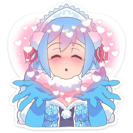 Снегурочка Юко emoji ❤️
