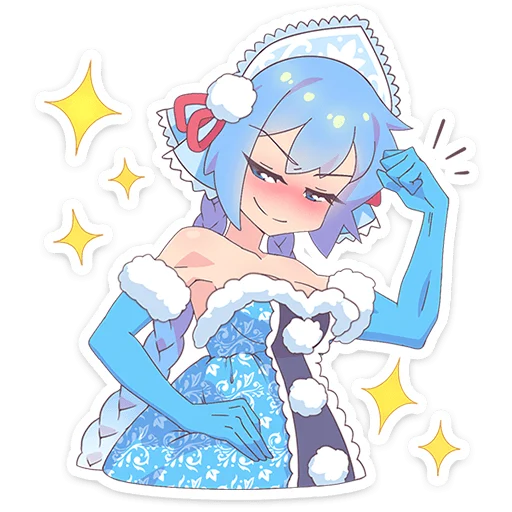 Снегурочка Юко emoji 💪