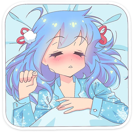 Снегурочка Юко emoji 😴
