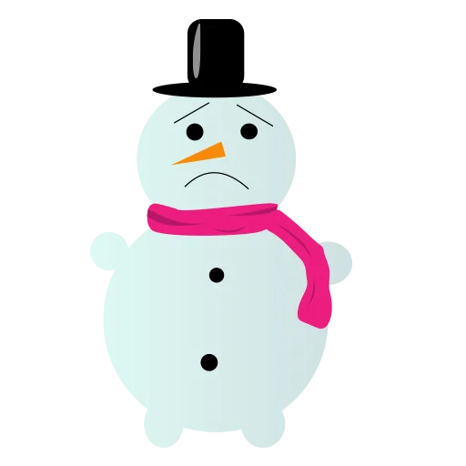 Стікер snowman kamilla ☹️