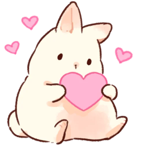 Soft and cute rabbits  emoji 😍
