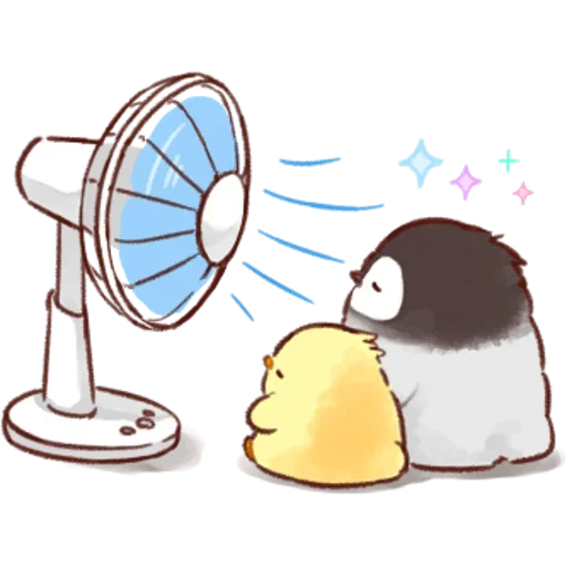 Telegram stiker «Soft and Cute Chicks Summer» 🔥