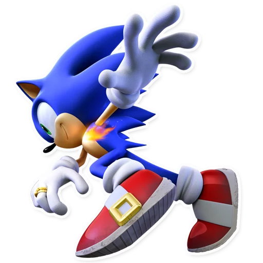 Telegram Sticker «Sonic» 🌀