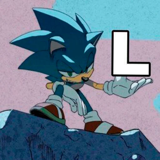 Стикер Telegram «Sonic ➡️» 😅