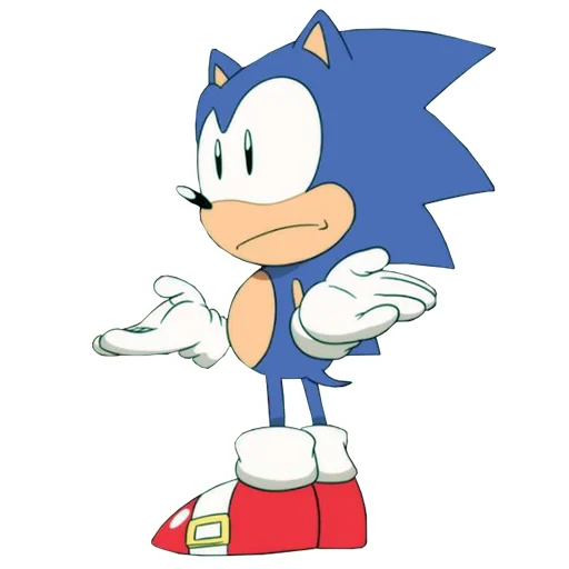 Telegram stiker «Sonic Maniers» 🤷