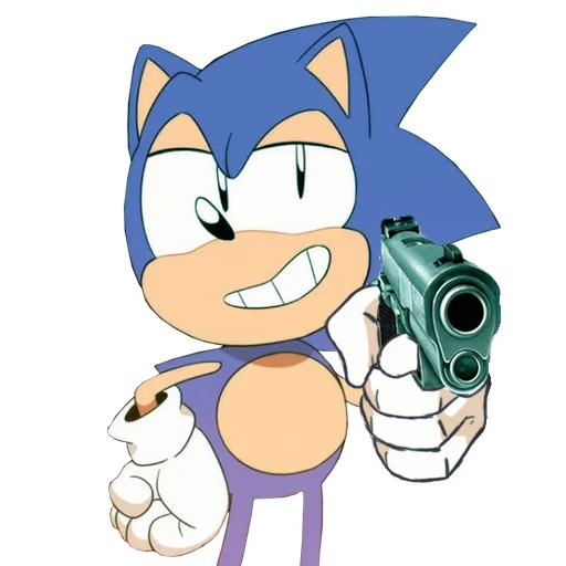 Telegram stiker «Sonic Maniers» 🔫