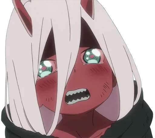 Аниме грусть | Anime sadness stiker 😢
