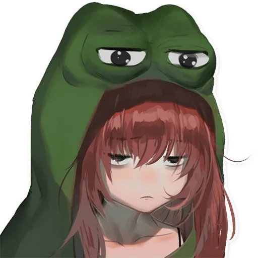 Аниме грусть | Anime sadness sticker 😔