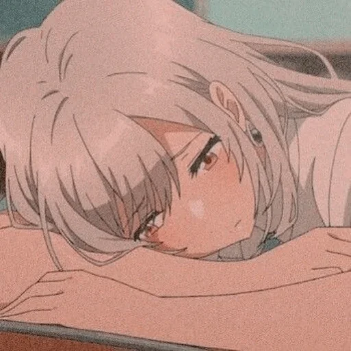 Стикер Аниме грусть | Anime sadness 💛