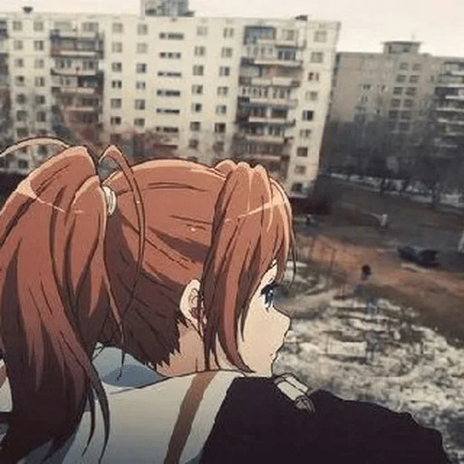 Стикер Аниме грусть | Anime sadness 😕