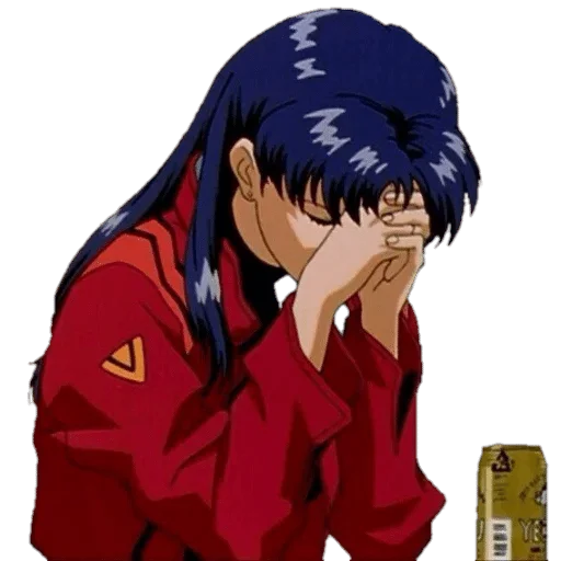 Стікер Аниме грусть | Anime sadness 😞