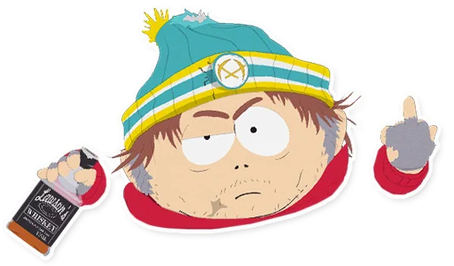 Telegram stiker «South Park Phone Destroyer» 😨