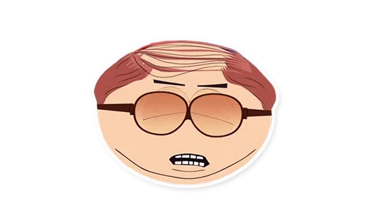 Telegram Sticker «South Park Phone Destroyer» 😐