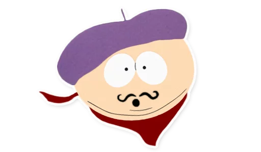 Telegram stiker «South Park Phone Destroyer» 🤨