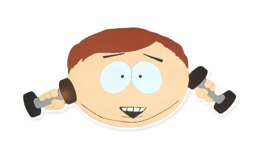 Стикер Telegram «South Park Phone Destroyer» ✊