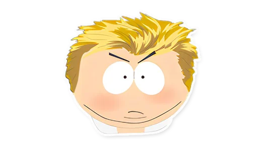 Telegram Sticker «South Park Phone Destroyer» 🍽