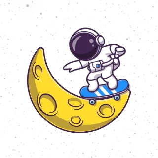 Space Life emoji 🛹