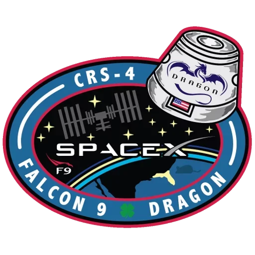 Стикер Космос и эмблемы Space X 😚
