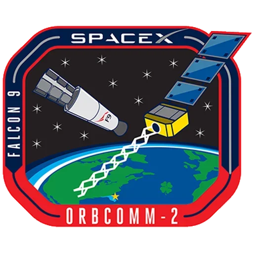 Космос и эмблемы Space X sticker 😋