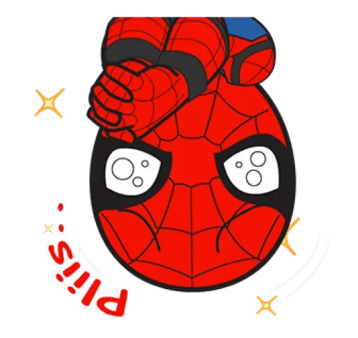 Telegram Sticker «spiderman» 🥺