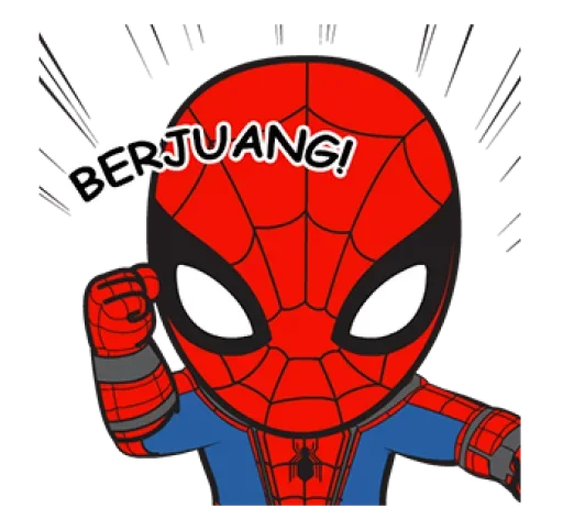 Telegram Sticker «spiderman» 😀