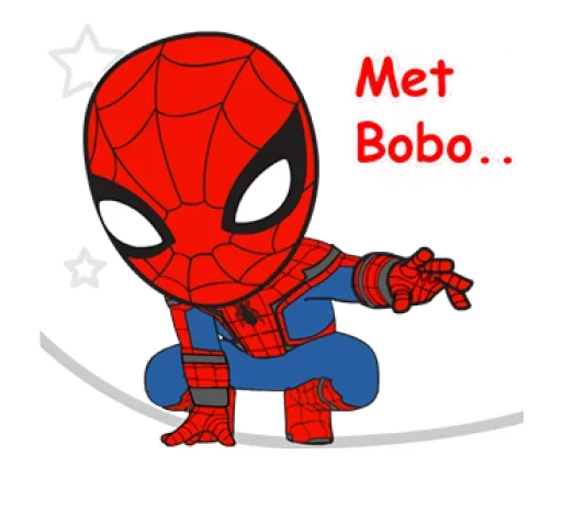 spiderman sticker 😀