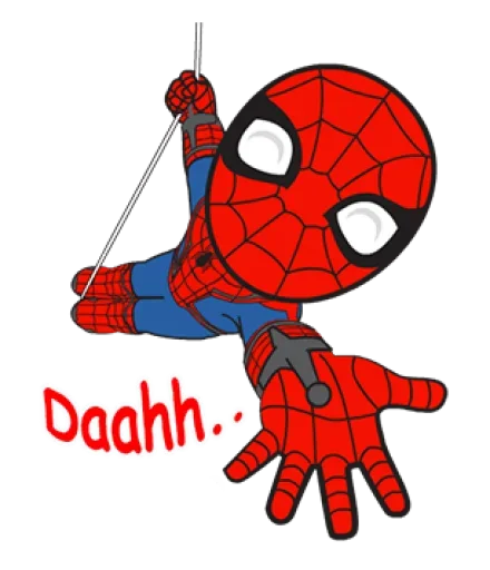 spiderman emoji 👋
