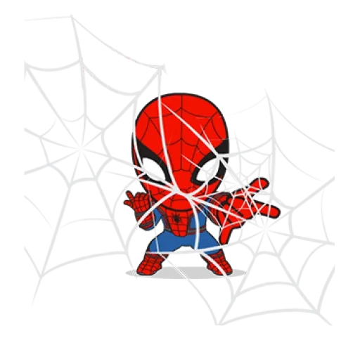 Стікер spiderman 😶