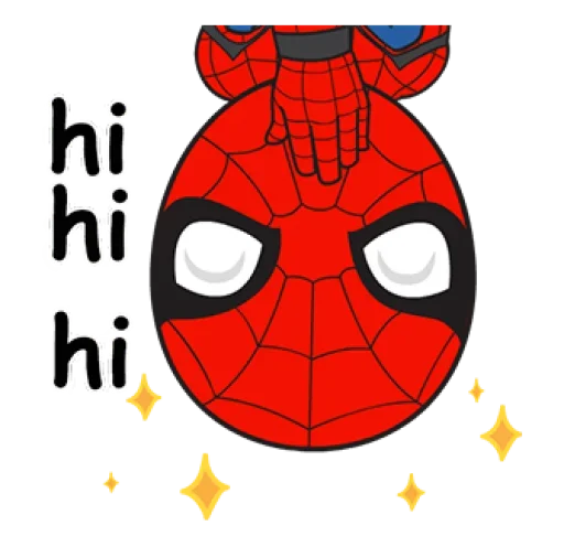 Telegram Sticker «spiderman» 👋
