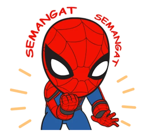 spiderman stiker 😋